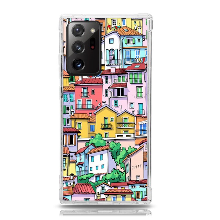 Menton Old Town France Samsung Galaxy Note 20 Ultra TPU UV Case