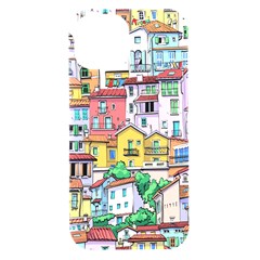 Menton Old Town France Iphone 15 Black Uv Print Pc Hardshell Case by Bedest