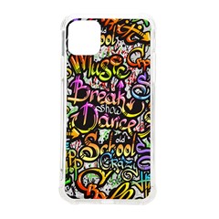 Graffiti Word Seamless Pattern Iphone 11 Pro Max 6 5 Inch Tpu Uv Print Case by Bedest