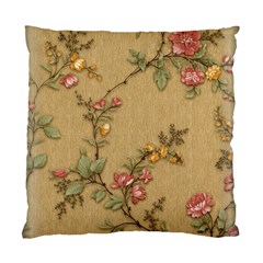 Flowers, Branches, Desenho, Edge, Leaves Standard Cushion Case (one Side) by kyorashop23