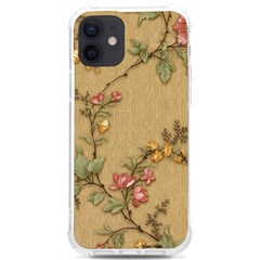 Flowers, Branches, Desenho, Edge, Leaves Iphone 12/12 Pro Tpu Uv Print Case by kyorashop23