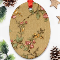 Flowers, Branches, Desenho, Edge, Leaves Ornament (oval)