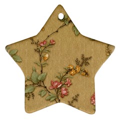 Flowers, Branches, Desenho, Edge, Leaves Ornament (star)