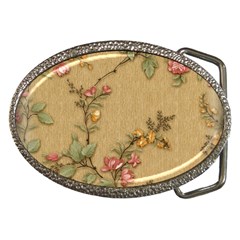 Flowers, Branches, Desenho, Edge, Leaves Belt Buckles by kyorashop23