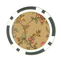 Flowers, Branches, Desenho, Edge, Leaves Poker Chip Card Guard (10 Pack) by kyorashop23