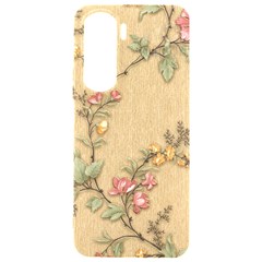 Flowers, Branches, Desenho, Edge, Leaves Samsung Galaxy S24 Plus 6 7 Inch Black Tpu Uv Case by kyorashop23