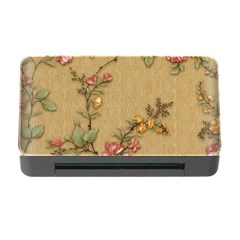 Flowers, Branches, Desenho, Edge, Leaves Memory Card Reader With Cf by kyorashop23