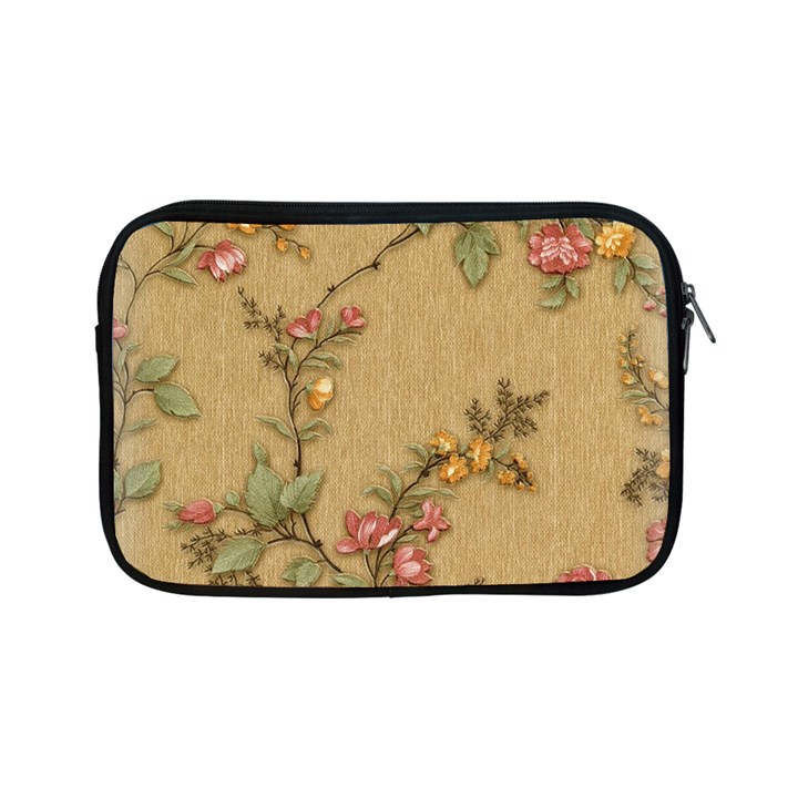 Flowers, Branches, Desenho, Edge, Leaves Apple iPad Mini Zipper Cases