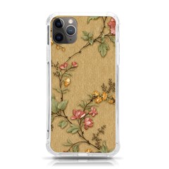 Flowers, Branches, Desenho, Edge, Leaves Iphone 11 Pro Max 6 5 Inch Tpu Uv Print Case by kyorashop23