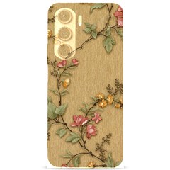 Flowers, Branches, Desenho, Edge, Leaves Samsung Galaxy S24 Plus 6 7 Inch Black Tpu Uv Case by kyorashop23