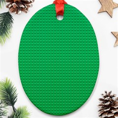 Green Lego Texture, Lego Background, Lego Texture, Green Ornament (oval)