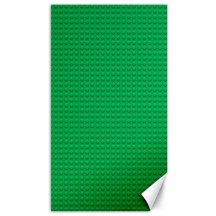 Green Lego Texture, Lego Background, Lego Texture, Green Canvas 40  x 72 