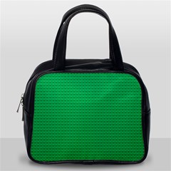 Green Lego Texture, Lego Background, Lego Texture, Green Classic Handbag (one Side) by kyorashop23