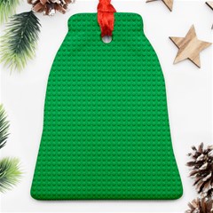 Green Lego Texture, Lego Background, Lego Texture, Green Ornament (bell)