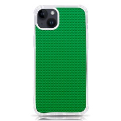 Green Lego Texture, Lego Background, Lego Texture, Green Iphone 14 Plus Tpu Uv Print Case by kyorashop23