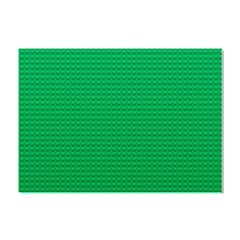 Green Lego Texture, Lego Background, Lego Texture, Green Crystal Sticker (a4) by kyorashop23