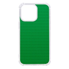 Green Lego Texture, Lego Background, Lego Texture, Green Iphone 13 Pro Tpu Uv Print Case by kyorashop23