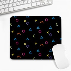 Kids , Kids , Background, Doodle Large Mousepad by kyorashop23