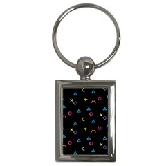 Kids , Kids , Background, Doodle Key Chain (rectangle)