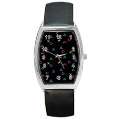 Kids , Kids , Background, Doodle Barrel Style Metal Watch