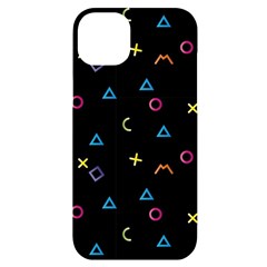 Kids , Kids , Background, Doodle Iphone 14 Plus Black Uv Print Case by kyorashop23