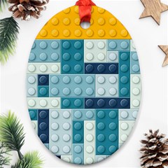 Lego, Background, Dots Ornament (oval)