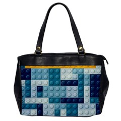 Lego, Background, Dots Oversize Office Handbag by kyorashop23