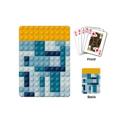 Lego, Background, Dots Playing Cards Single Design (mini)