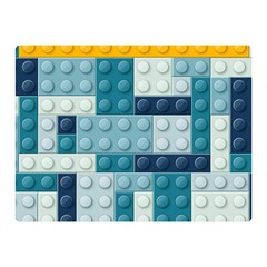 Lego, Background, Dots Two Sides Premium Plush Fleece Blanket (mini) by kyorashop23