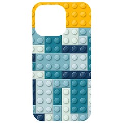 Lego, Background, Dots Iphone 15 Pro Max Black Uv Print Pc Hardshell Case