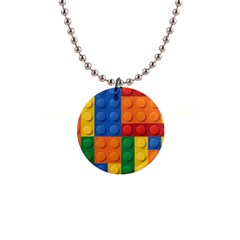 Lego, Constructor 1  Button Necklace by kyorashop23