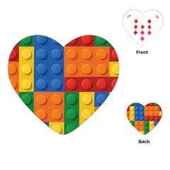 Lego, Constructor Playing Cards Single Design (heart)