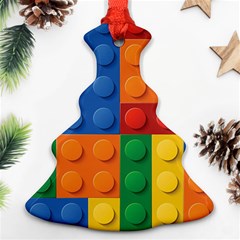 Lego, Constructor Christmas Tree Ornament (two Sides)