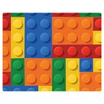 Lego, Constructor Two Sides Premium Plush Fleece Blanket (Teen Size) 60 x50  Blanket Front