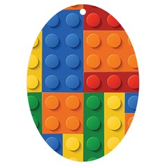 Lego, Constructor Uv Print Acrylic Ornament Oval