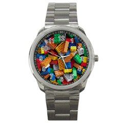 Lego, Toy Block, Colorfulness, Kids Sport Metal Watch by kyorashop23