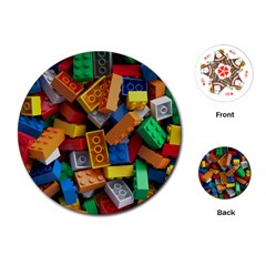 Lego, Toy Block, Colorfulness, Kids Playing Cards Single Design (round)