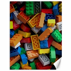 Lego, Toy Block, Colorfulness, Kids Canvas 36  X 48  by kyorashop23