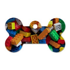 Lego, Toy Block, Colorfulness, Kids Dog Tag Bone (two Sides) by kyorashop23