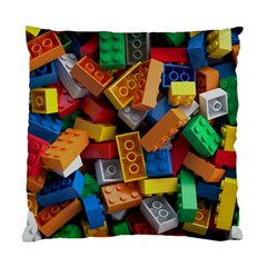 Lego, Toy Block, Colorfulness, Kids Standard Cushion Case (one Side) by kyorashop23