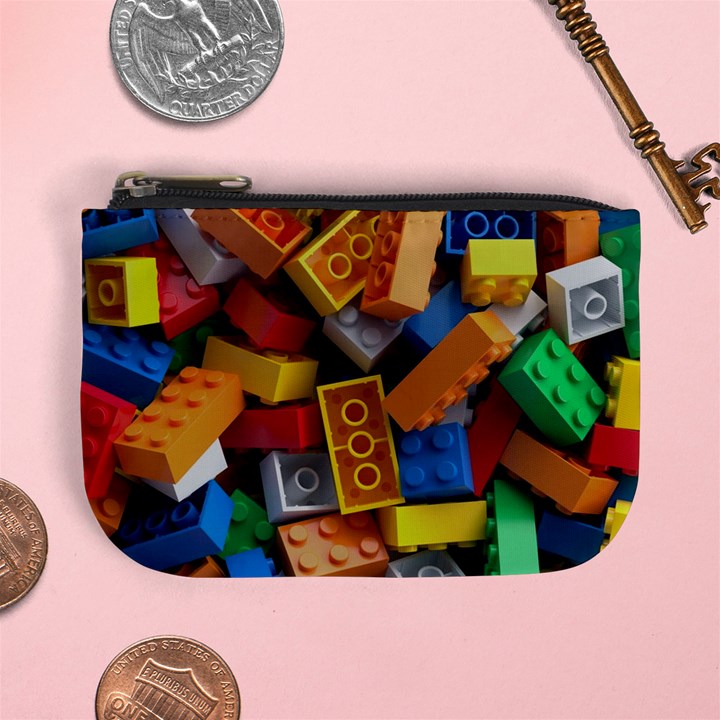 Lego, Toy Block, Colorfulness, Kids Mini Coin Purse