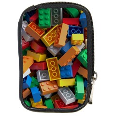 Lego, Toy Block, Colorfulness, Kids Compact Camera Leather Case by kyorashop23