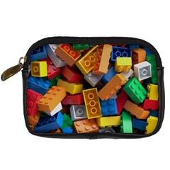 Lego, Toy Block, Colorfulness, Kids Digital Camera Leather Case by kyorashop23