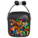 Lego, Toy Block, Colorfulness, Kids Girls Sling Bag Front