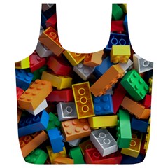 Lego, Toy Block, Colorfulness, Kids Full Print Recycle Bag (xl) by kyorashop23