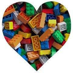 Lego, Toy Block, Colorfulness, Kids Wooden Puzzle Heart by kyorashop23