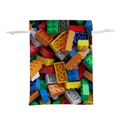 Lego, Toy Block, Colorfulness, Kids Lightweight Drawstring Pouch (m) by kyorashop23