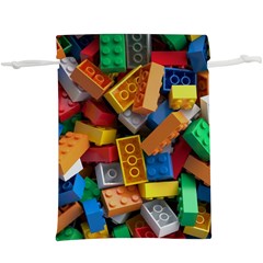 Lego, Toy Block, Colorfulness, Kids Lightweight Drawstring Pouch (xl) by kyorashop23