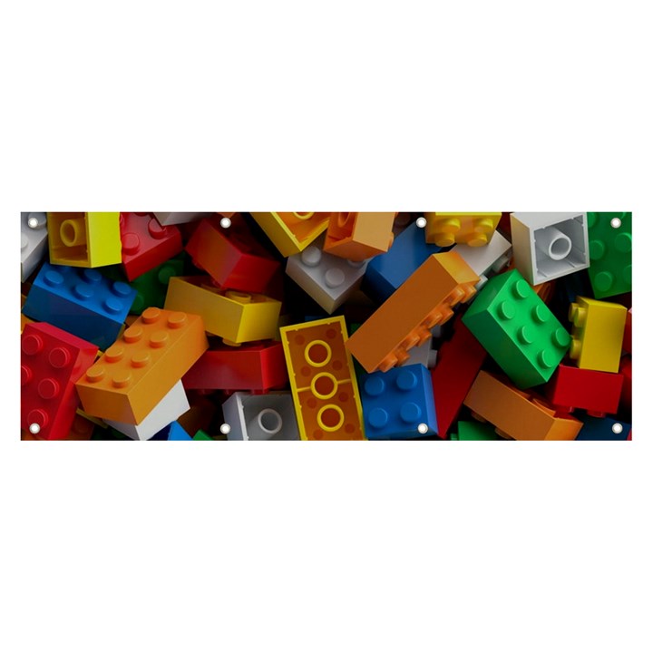 Lego, Toy Block, Colorfulness, Kids Banner and Sign 8  x 3 