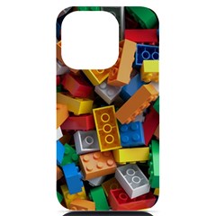 Lego, Toy Block, Colorfulness, Kids Iphone 14 Pro Black Uv Print Case by kyorashop23